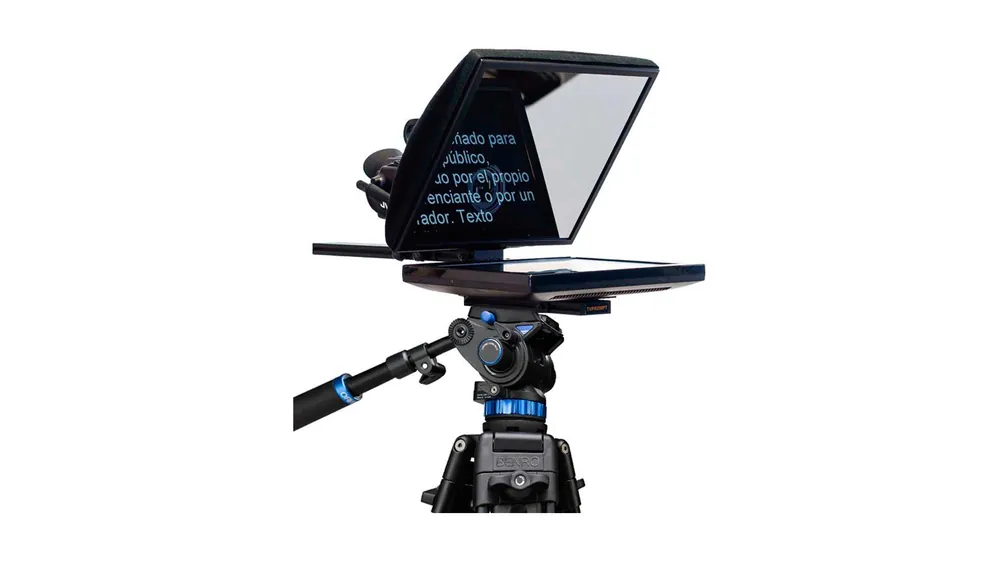 Novità Teleprompter TVPrompt Light LE17M-HB1 de alto brillo HB 1000nit con monitor de 17” auto-reversible para cámaras pequeñas y medianas