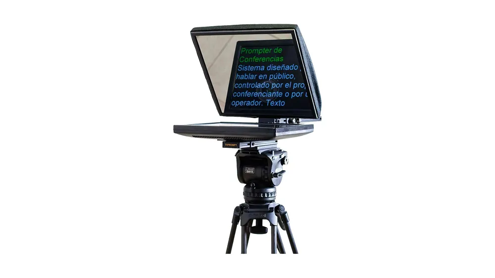 Teleprompter TVPrompt Light LE15 15” brillo estándar sin monitor para cámaras pequeñas y medianas Offerta Limitata