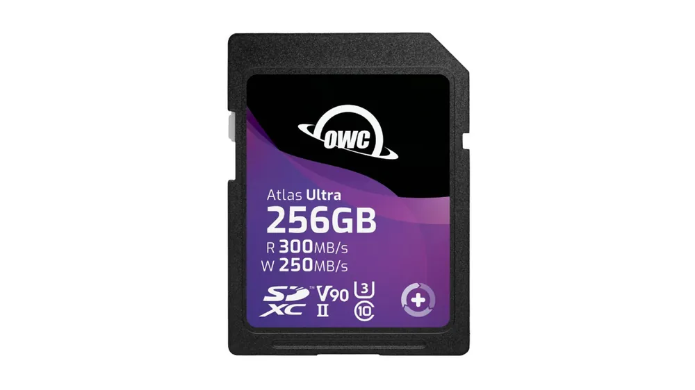 Offerta Speciale Tarjeta de memoria SDXC UHS-II V90 OWC Atlas Ultra 256 GB – R300MB/s W250MB/s