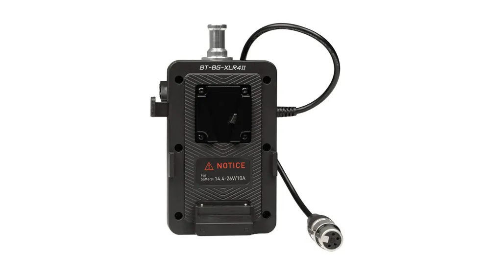 Vendita Finale Nanlite BT-BG-XLR4II Empuñadura de batería para baterías V-Mount con conector XLR de 4 patillas para luces LED Forza 150 y FC120B