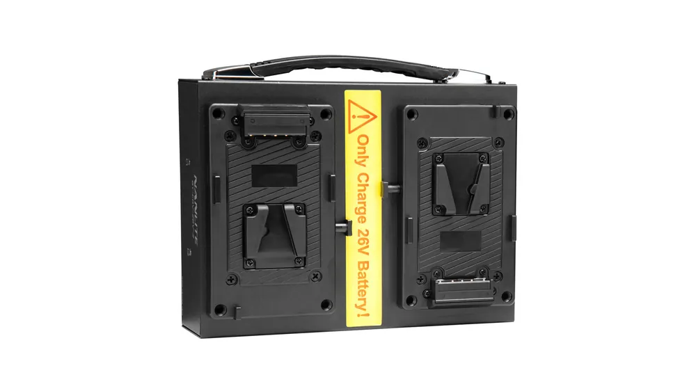 Nanlite BT-CGV-26V-2 Cargador de batería doble V-Mount 26V Ultima Occasione