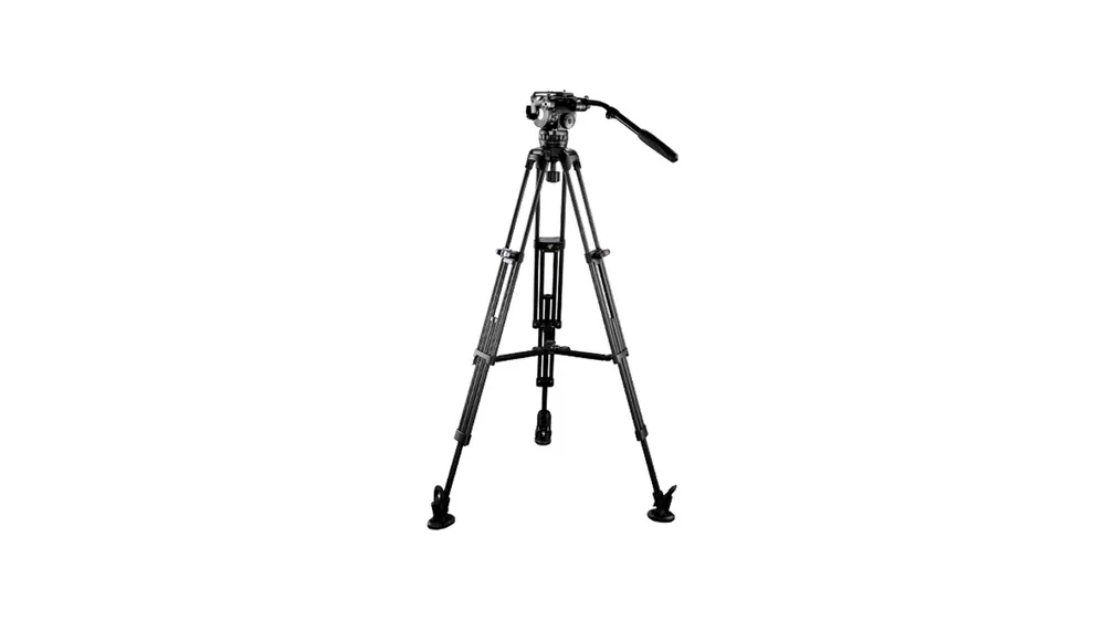 Prezzo Scontato Kit de trípode de vídeo y cabezal fluido E-image EG10C2 para cámaras y videocámaras