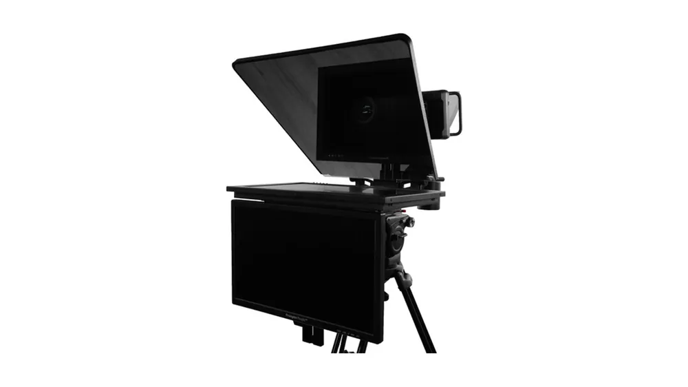 Prompter People PROP-S18HBWIDE ProLine Plus Studio 18″ Teleprompter con monitor ad alta luminosità e vetro trapezoizale Bestseller