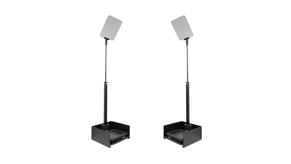 Prompter People PRO-SP15PHB-AUTO ProLine StagePro 15″ Teleprompter Presidential HighBright AutoStepper (pair) Saldi