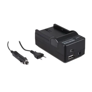 Caricabatterie 4in1 Patona per Canon LP-E6 LPE6 LP-E-6 EOS 5D Mark II EOS 7D Non Perdere