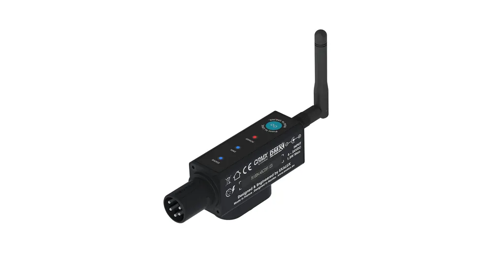 Direttamente Dal Produttore Exalux Connect TX100N Kit wireless DMX transmitter