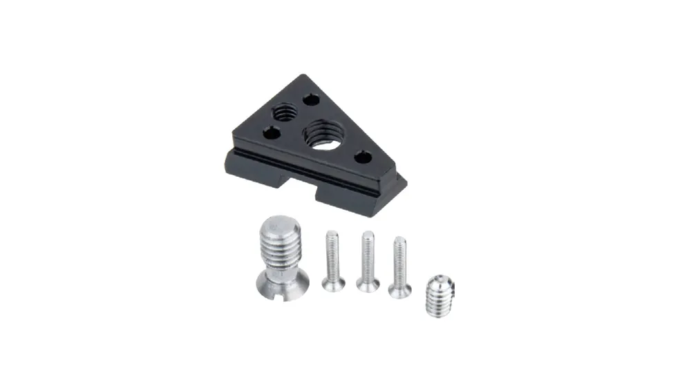 Kupo KS-270 V-Lock wedge with 3 threaded holes and M3 screws Pagamento Sicuro