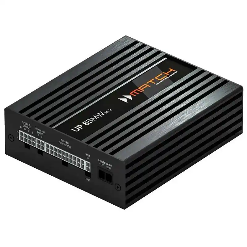 MATCH UP 8BMW MK2 - Amplificatore 8 canali con DSP 8-canali per upgrade Car Audio BMW Pagamento Sicuro