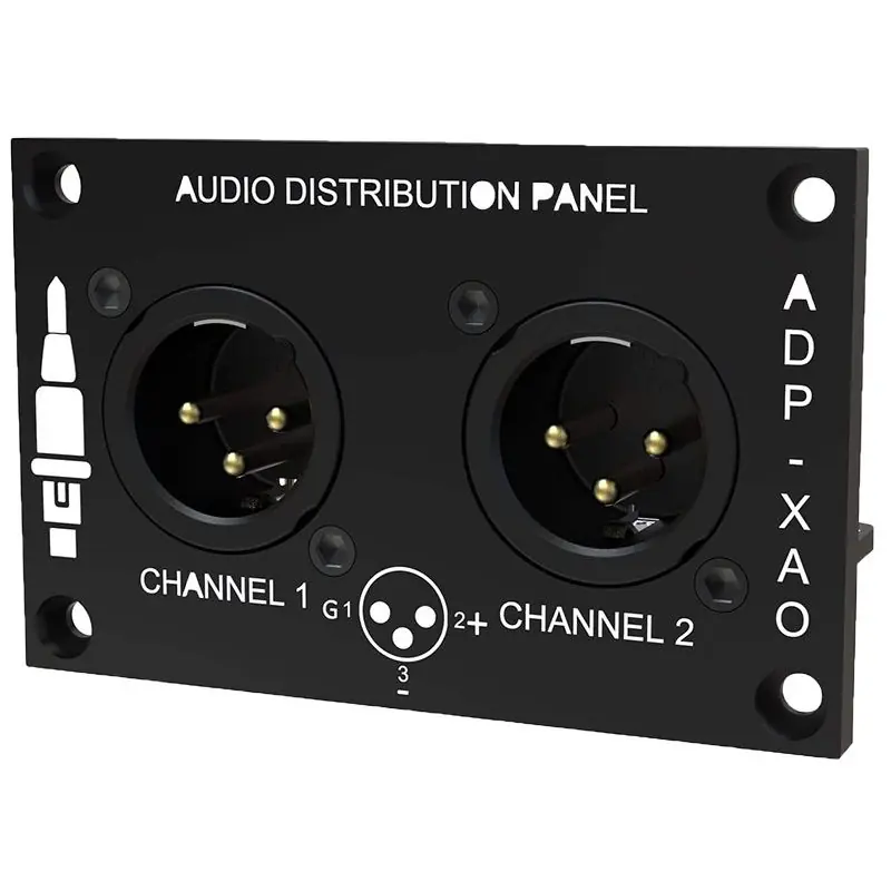 Offerta Del Giorno AA-AA11433 - Pannello in Alluminio di distribuzione uscita audio analogico XLR