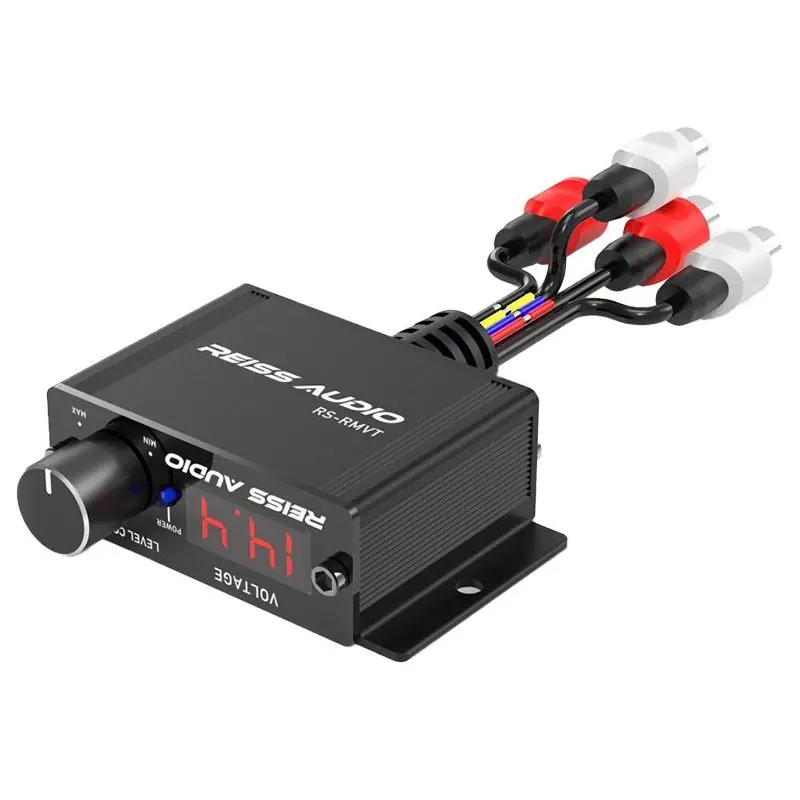 RS-RMVT - Controllo di livello RCA Reiss + Voltmetro e trigger remoto per amplificatore Acquista Ora
