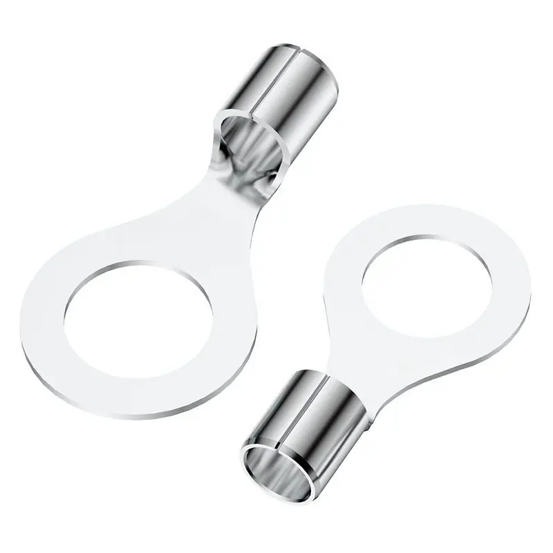 Soddisfatti O Rimborsati CLR6-1.5S - Terminale ad anello in rame placcato argento Viborg 1,5 mm - 10 pezzi