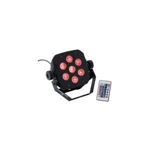 Bestseller SOUNDSATION PAR-10W-7-R Faro PAR con 7 LED da 10W RGBW+AV 6IN1 e Telecomando