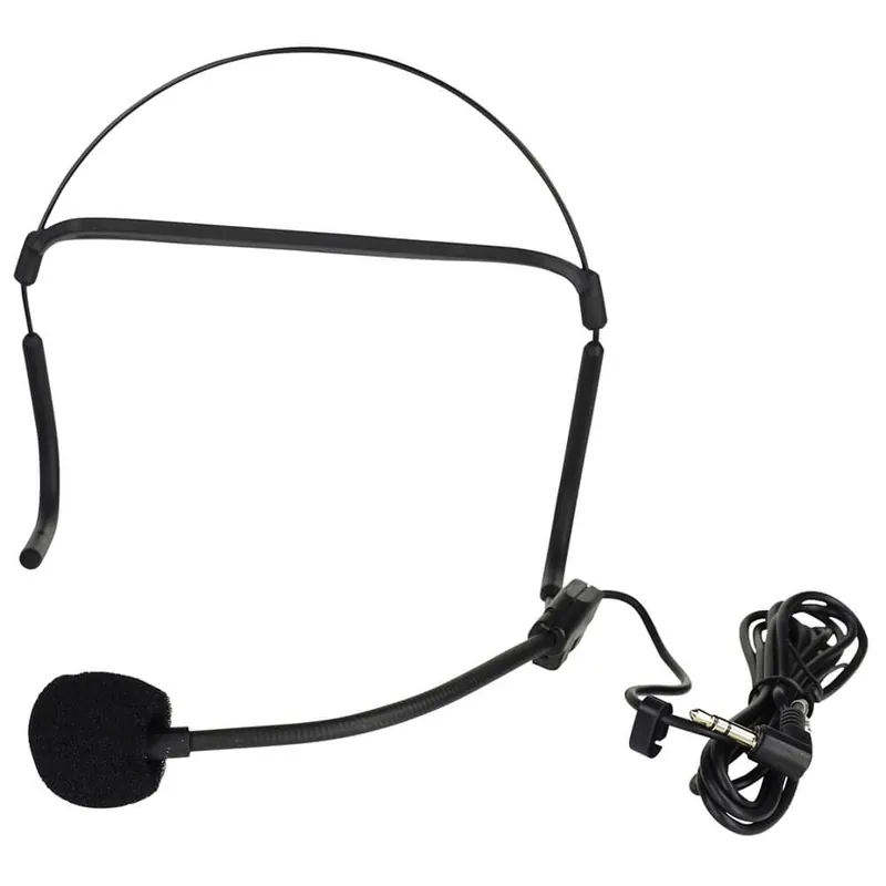 Nuova Collezione ENERGY HM-26L MICROFONO RICAMBIO HEADSET ARCHETTO ATTACCO MINI JACK STEREO TRS 3,5 mm