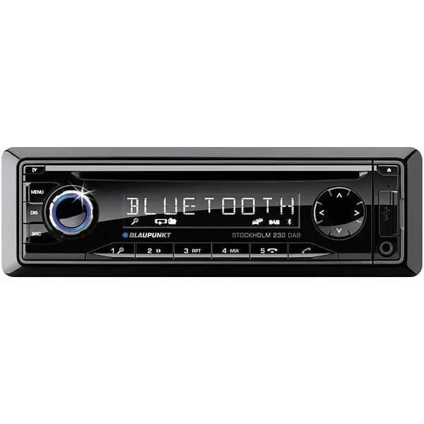 Blaupunkt Stockholm 230 BLK115 autoradio DAB + BT 1 Din Vendita Finale