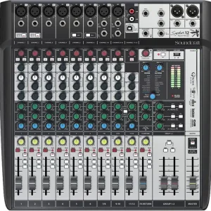 Prezzo Conveniente SOUNDCRAFT SIGNATURE 12 MTK MIXER ANALOGICO 12 CANALI MULTITRACCIA CON EFFETTI LEXICON E LIMITER DBX