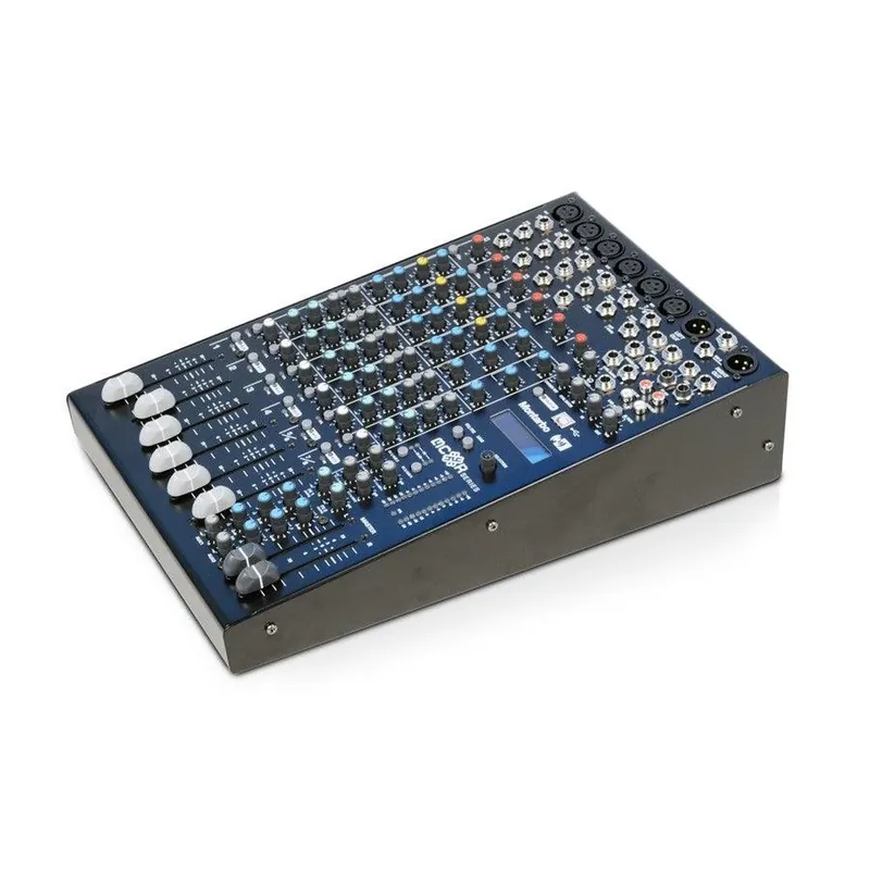 MONTARBO MC-R8FX MIXER Professionale 8 ingressi / 6 canali montabile in Rack Professionale