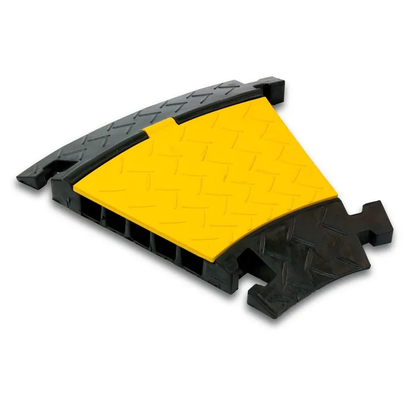 Spedito Oggi Pedana proteggi cavo a 5 canali Master Audio CP5, angolo a 30° (3 pezzi formano un angolo 90°).