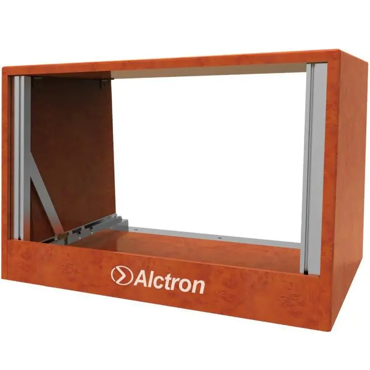 Più Venduto ALCTRON GC19 6U RACK DA STUDIO IN ALLUMINIO E LEGNO 6 UNITA‘