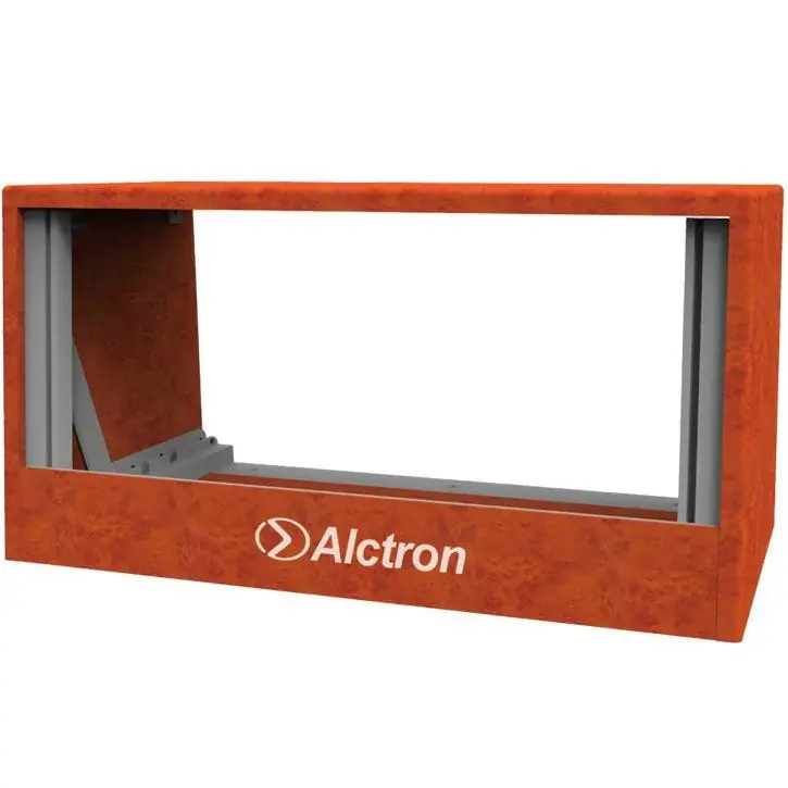 ALCTRON GC19 4U RACK DA STUDIO IN ALLUMINIO E LEGNO 4 UNITA‘ Ultime Pezzi
