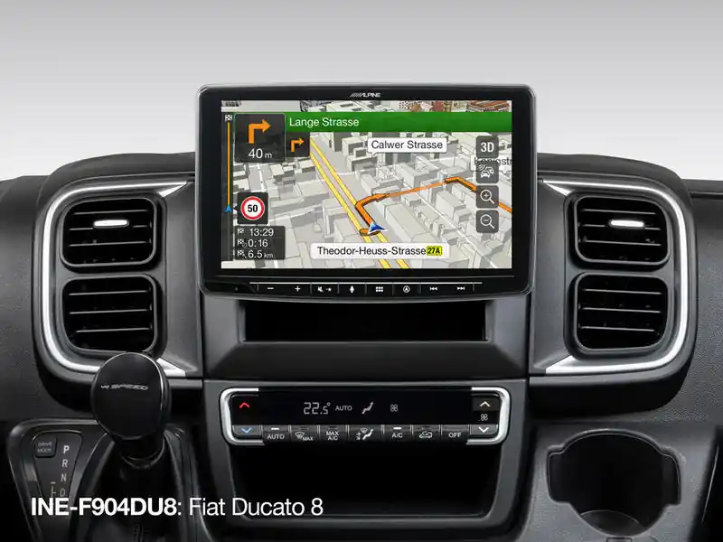Subito Disponibile Alpine INE-F904-DU8 Autoradio custom per FIat Ducato 8 da 9" multimediale con GPS