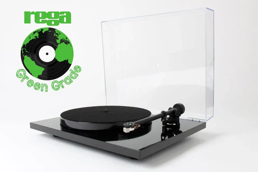 Nuova Collezione REGA PLANAR 1 GREEN GRADE Giradischi "ecologico" con testina e regolazione BIAS