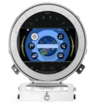 Più Venduto Hardstone HS BMN11-ALZ-2 Autoradio per BMW MINI R54 (2007-2010), Android 13 con finitura CD WHITE