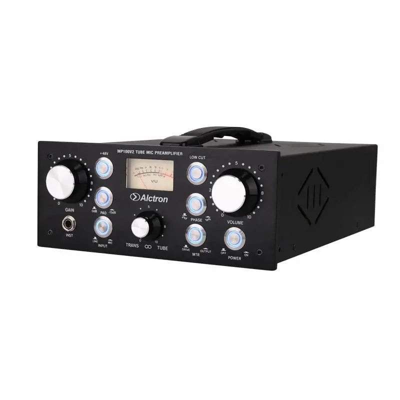 Pagamento Sicuro ALCTRON MP100V2 PREAMPLIFICATORE MICROFONICO VALVOLARE SINGOLO CANALE