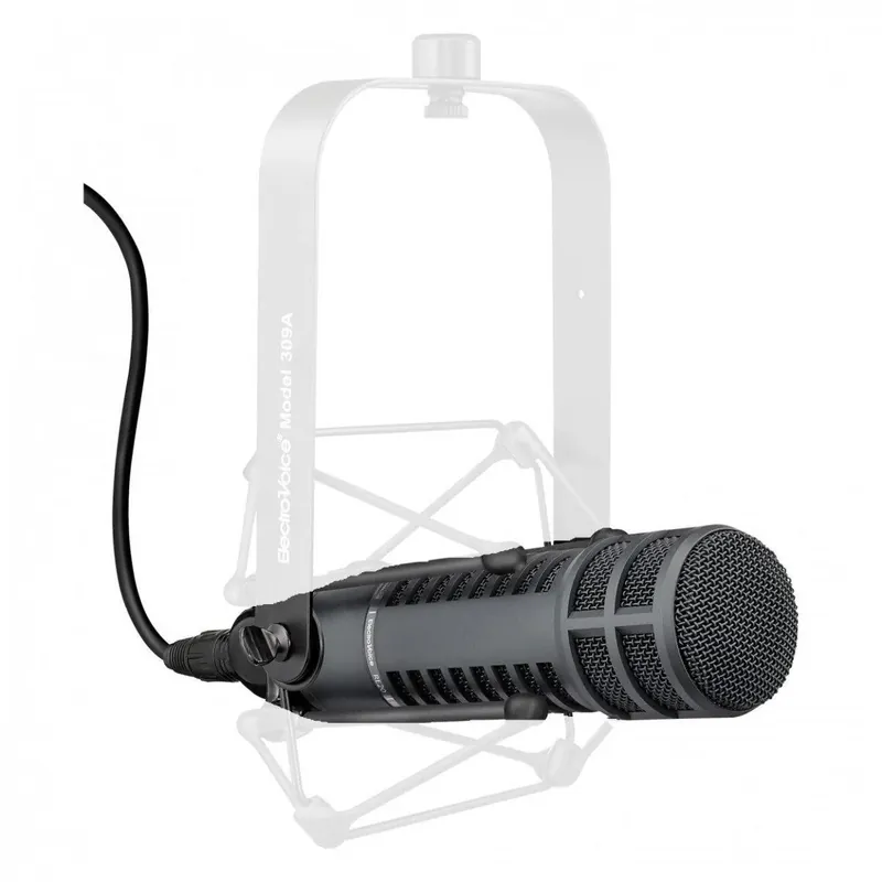 ELECTRO VOICE RE20 BLACK MICROFONO DINAMICO CARDIOIDE PER VOCE OTTONI E GRANCASSA Scelto Dai Clienti