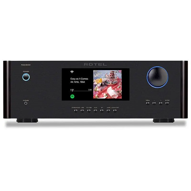 Rotel RAS-5000 Amplificatore integrato con streamer di rete Bluetooth aptX HD. Airplay 2. Google Cast. MQA Studio Direttamente Dal Produttore