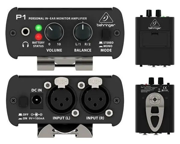 Scelto Dai Clienti BEHRINGER P1 POWERPLAY AMPLIFICATORE MONO/STEREO CUFFIE 2 XLR IN ( P-1 ) EX-DEMO