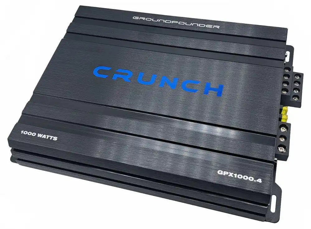 Scelto Dai Clienti CRUNCH GPX-1000.4 Amplificatore 4 canali GROUND POUNDER da 1000W