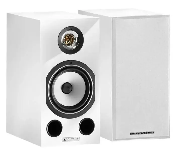 Super Prezzo Triangle COMETE EZ White laccato (WHG) Coppia diffusori da stand 2 vie da 80W, Woofer 165mm, Tweeter titanio a tromba