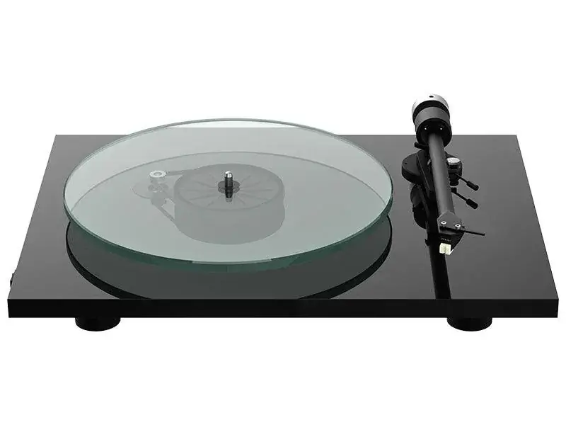 Professionale Pro-ject T2 SUPER PHONO NERO Giradischi con stadio phono MM a discreti e di testina Sumiko Rainier