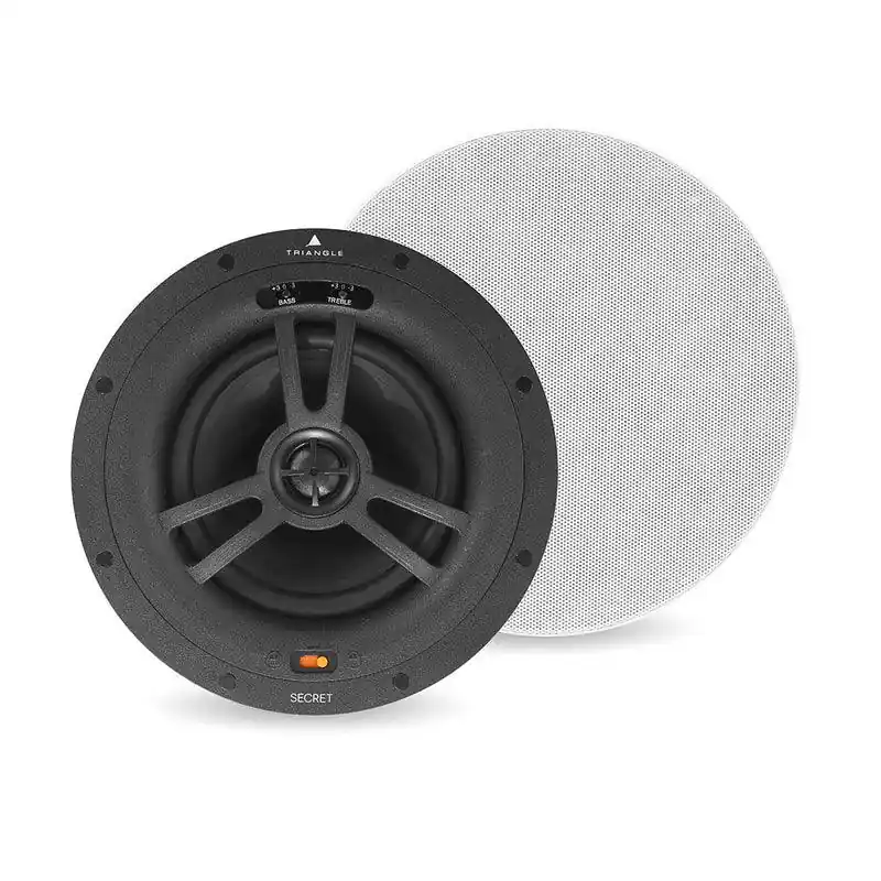 Scelto Dai Clienti Triangle EMT7 Altoparlante da incasso a soffitto di facile montaggio 2 vie coassiale da 17cm