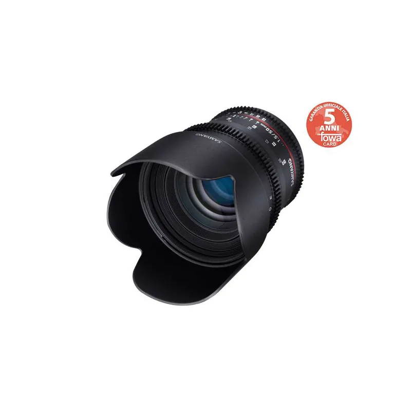 SY50VN Samyang obiettivo 50mm T1,5 VDSLR AS UMC NIKON Nuova Collezione