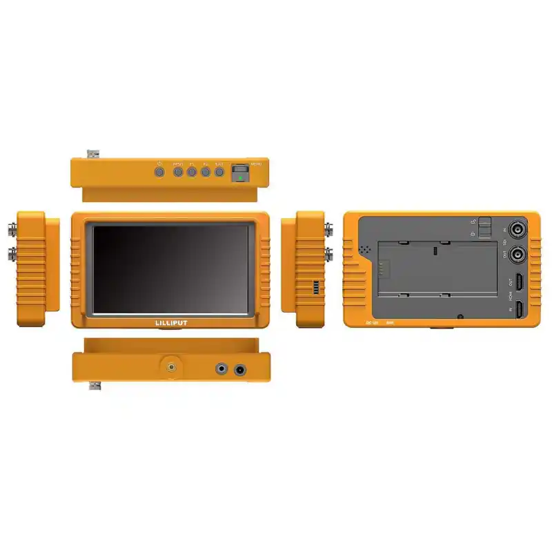 Prezzo Ridotto Q5 Lilliput Monitor SDI 5" 1920x1080 con conversione incrociata HDMI/SDI