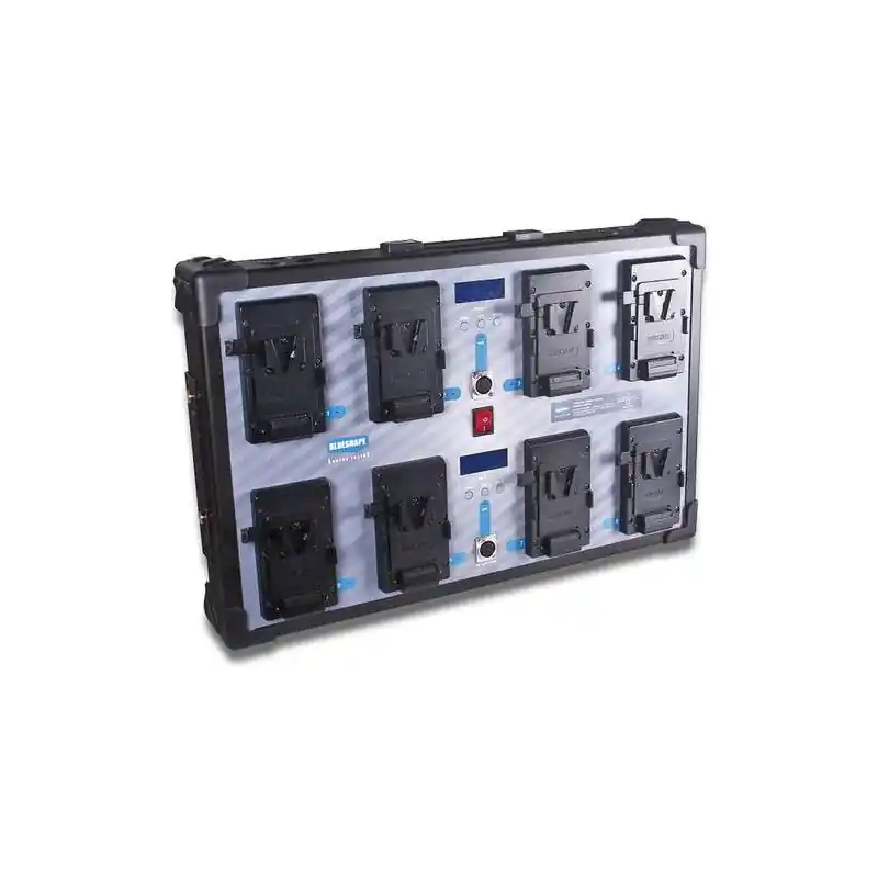 Occasione CVS8W Blueshape Caricatore a parete a 8 canali simultaneo per batterie V-Lock