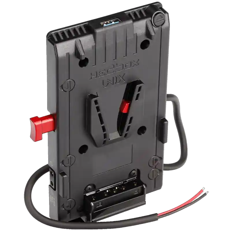 Esclusivo UNIX-12V piastra HEDBOX V-lock DC 12V cavo con estremità libera
