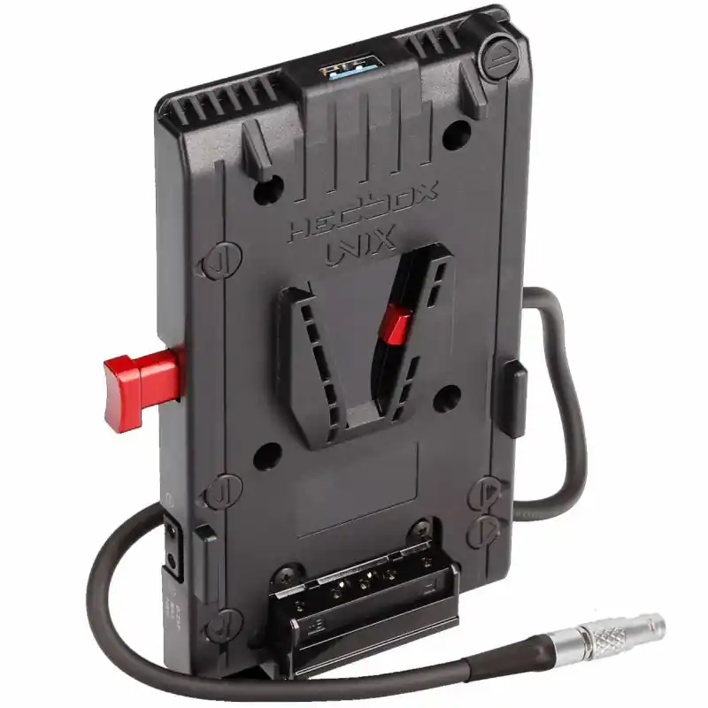 Prezzo Basso UNIX-0B HEDBOX piastra professionale V-Mount-3 D-tap-USB-DC 12V-connettore maschio Push Pull