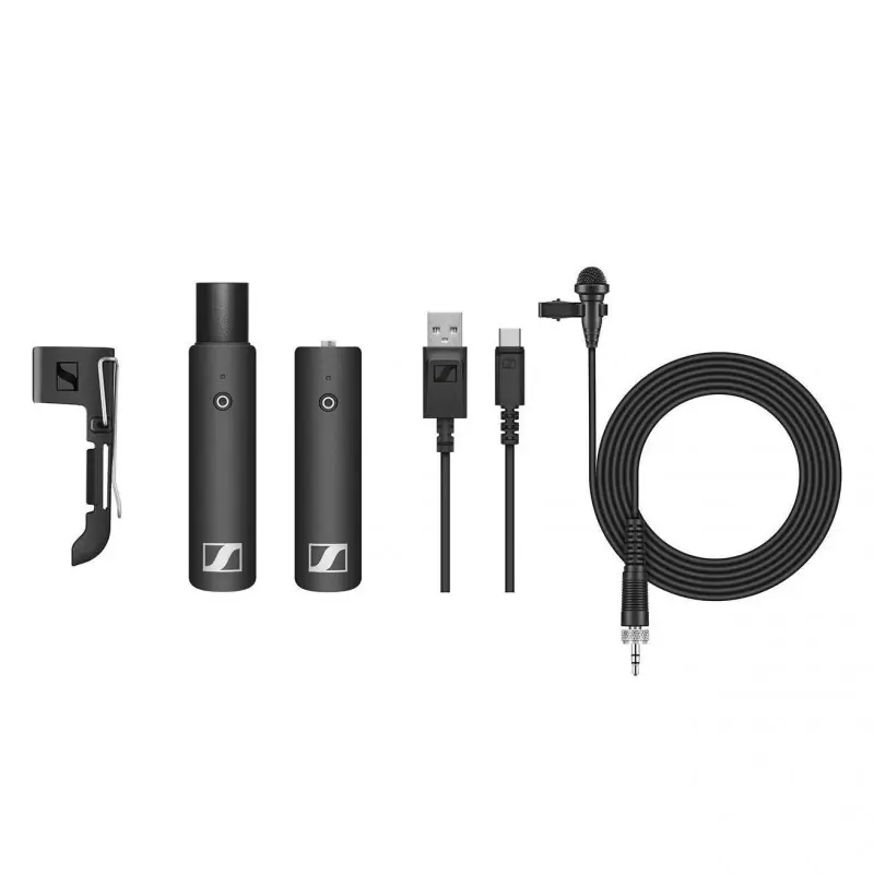 508485 XSW-D LAVALIER SET Kit Sennheiser microfono ME2-II, TX J 3.5+RX XLR, clip Prezzo Scontato