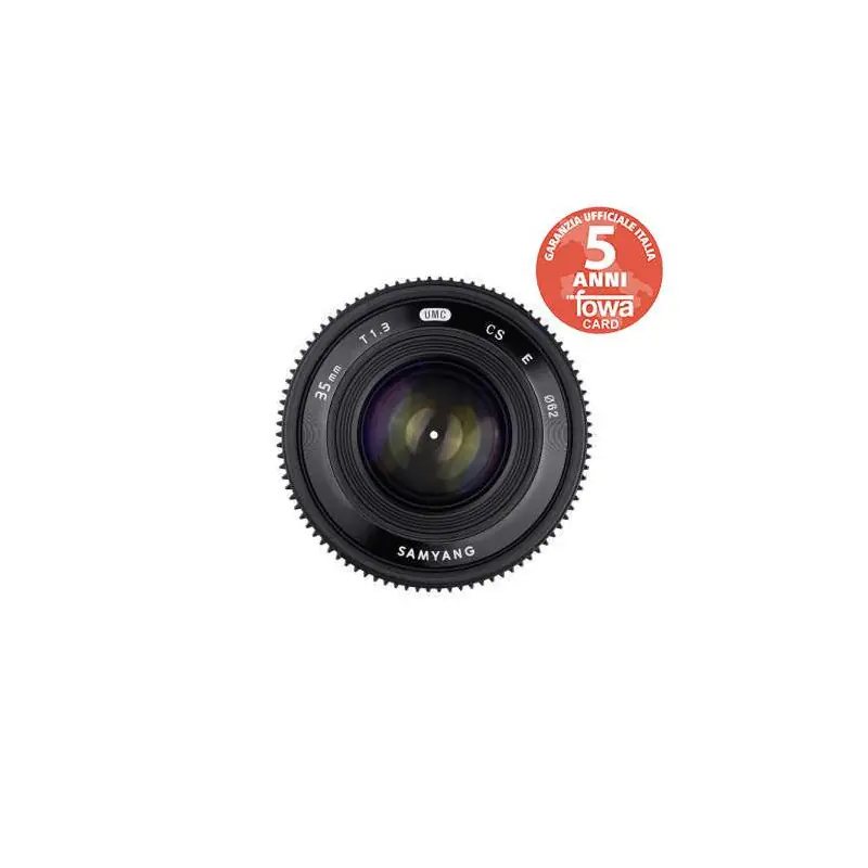 Compra Adesso Samyang Obiettivo 35mm T1,3 AS UMC CS VDSLR SONY E