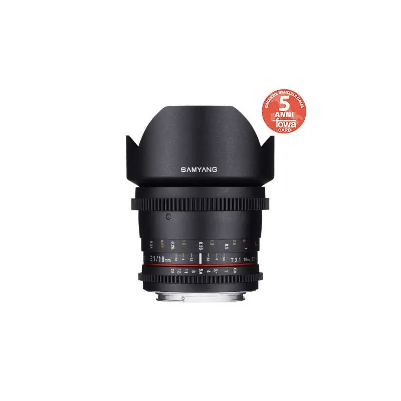 Compra Adesso Samyang Obiettivo 10mm T3,1 VDSLR ED AS NCS CS II MFT