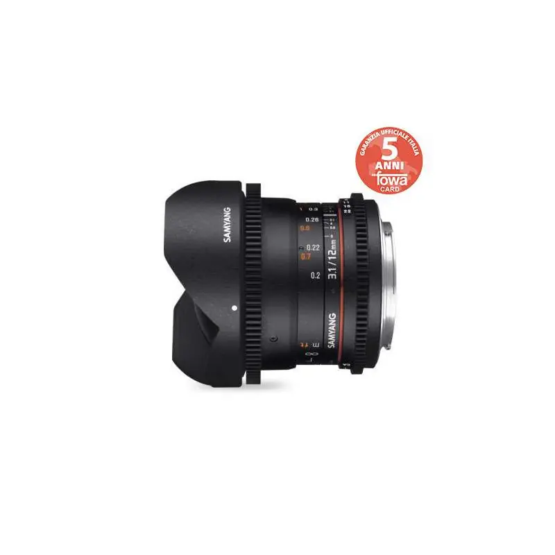 Soddisfatti O Rimborsati Samyang Obiettivo 12mm T/3,1 VDSLR ED AS NCS FISH-EYE PENTAX