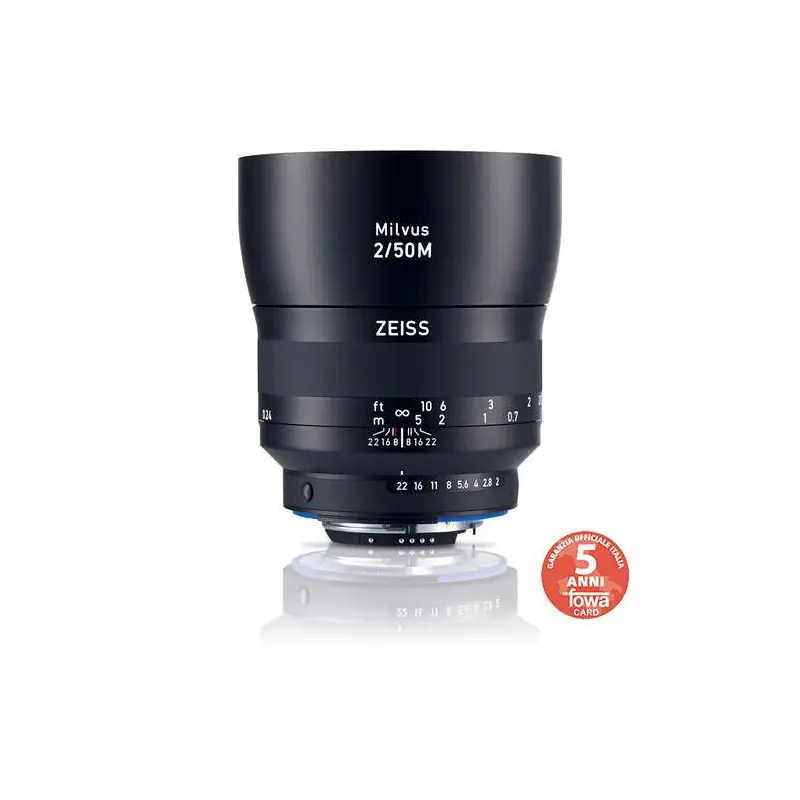 ZF0559 ZEISS MILVUS 2.0/50 ZE obiettivo fotografico per Canon EF Esclusivo