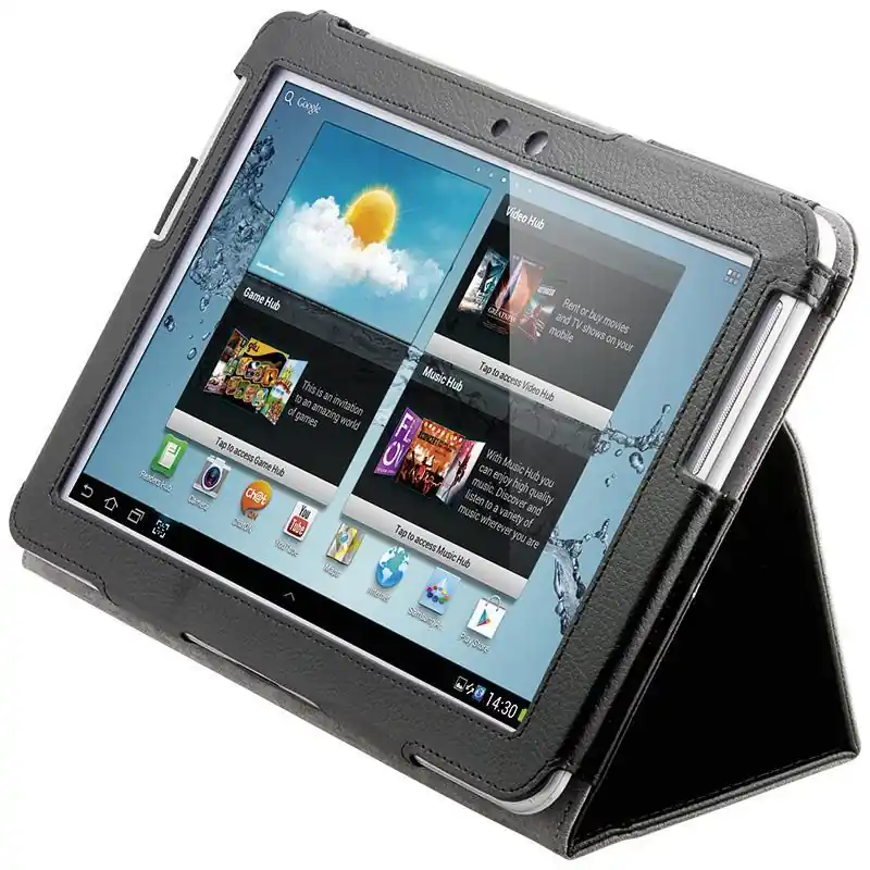 Custodia Stand SimilPelle per Galaxy Tab3 10.1 Reso Gratuito