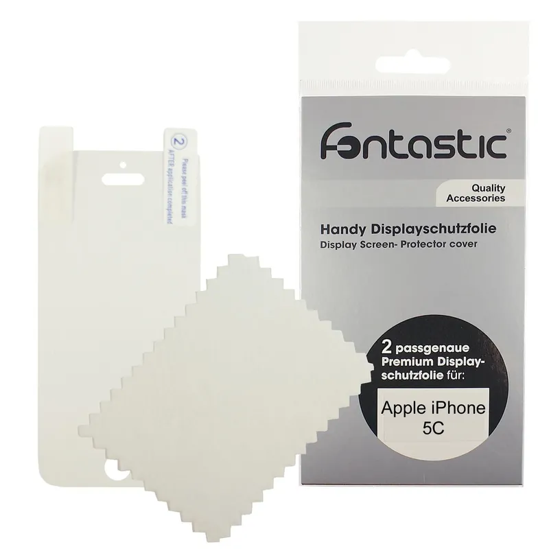 Set due Pellicole Protettive per iPhone 5C Reso Gratuito