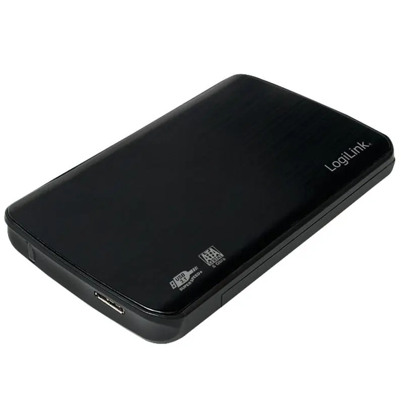 Box HDD/SSD Esterno SATA 2.5" USB 3.1 SuperSpeed+ Nero Di Tendenza