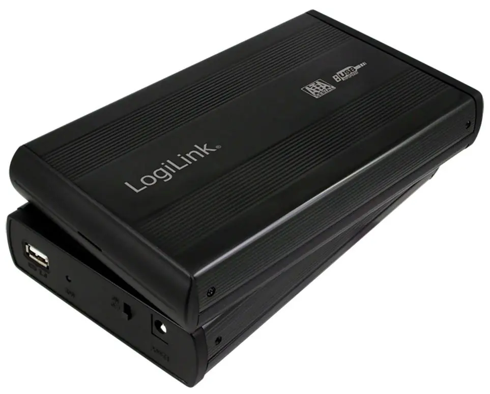 Box HDD Esterno SATA 3.5" USB2.0 Nero Offerta Del Giorno