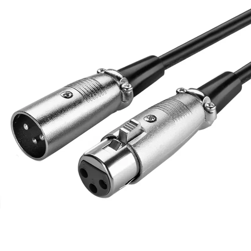 Di Tendenza Cavo prolunga XLR Cannon 6 mt. col. Nero