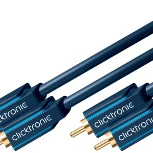 Cavo audio coassiale 2 x RCA / 2 x RCA alta qualità 1 m Offerta Speciale